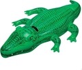 Crocodile Felfújható strandmatrac, 168x86 cm, neoprém, zöld