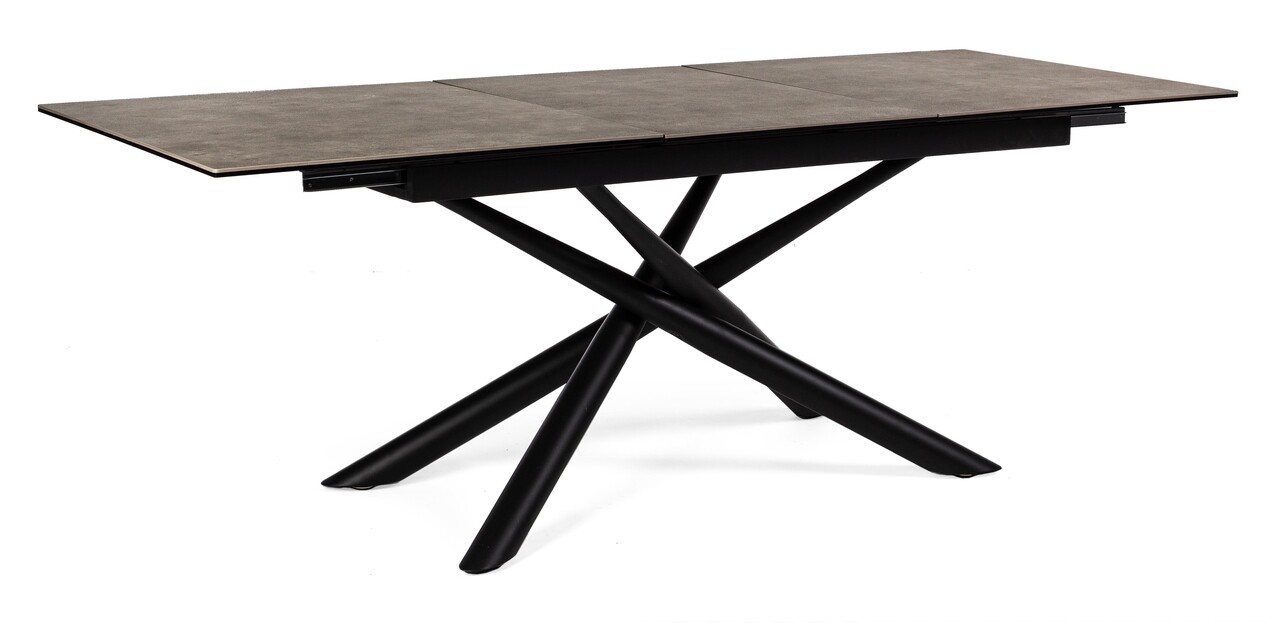 Seyfert Kihúzható asztal, Bizzotto, 160/220 x 90 x 76 cm, acél