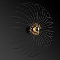 Lion Fali lámpa, Maison In Design, Ø56 cm, 1 x E27, 100W, fekete