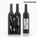 Doboz tartozékokkal, borhoz 5 darab InnovaGoods Sommelier, 7x33 cm, ABS / Rozsdamentes acél