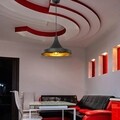 Siyah Csillár, MDL.3054, Squid Lighting, 32,5x91x32,5 cm, 20W, fekete