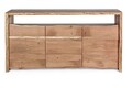 Eneas Alsó tálalószekrény, Bizzotto, 160 x 45 x 85 cm, akácfa