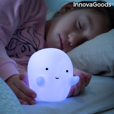 Glowy InnovaGoods sokszínű Szellem  LED lámpa, 13x11x9 cm