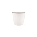 Rattan virágcserép 14 cm, fehér