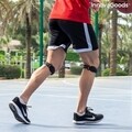 Forcnee InnovaGoods Patella támasztószalag, 2 darabos, poliészter/szilikon