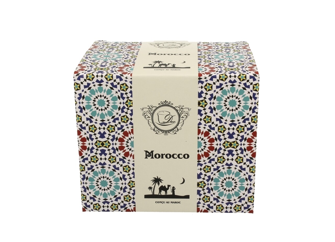 Csésze, DUO, Marokkó, 480 Ml, Porcelán, Többszínű