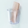 Fogkefetartó Basic, iDesign, 7.5x5x9 cm, tapadókoronggal