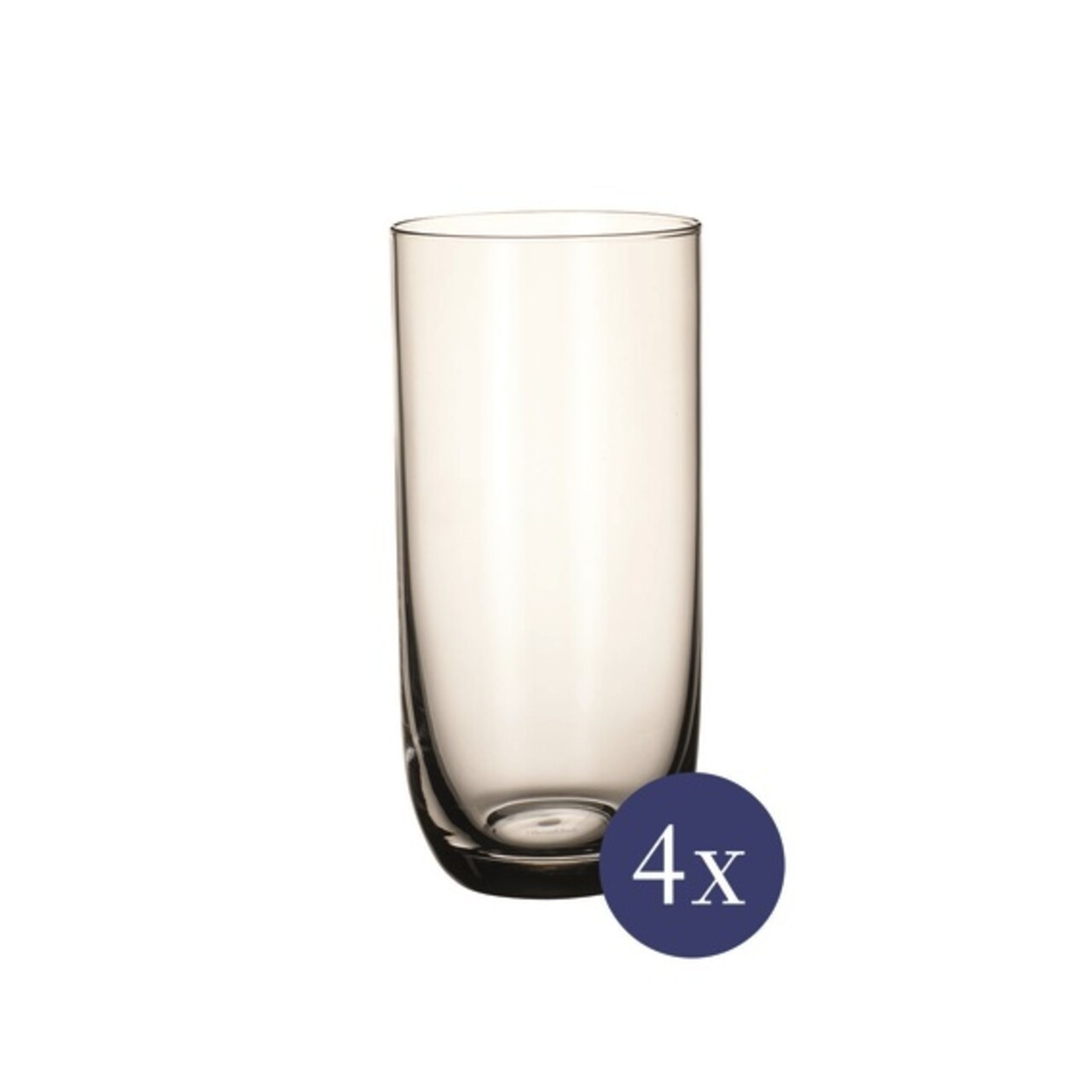 4 pohár készlet Longdrink, Villeroy & Boch, La Divina, 440 ml, Kristályüveg