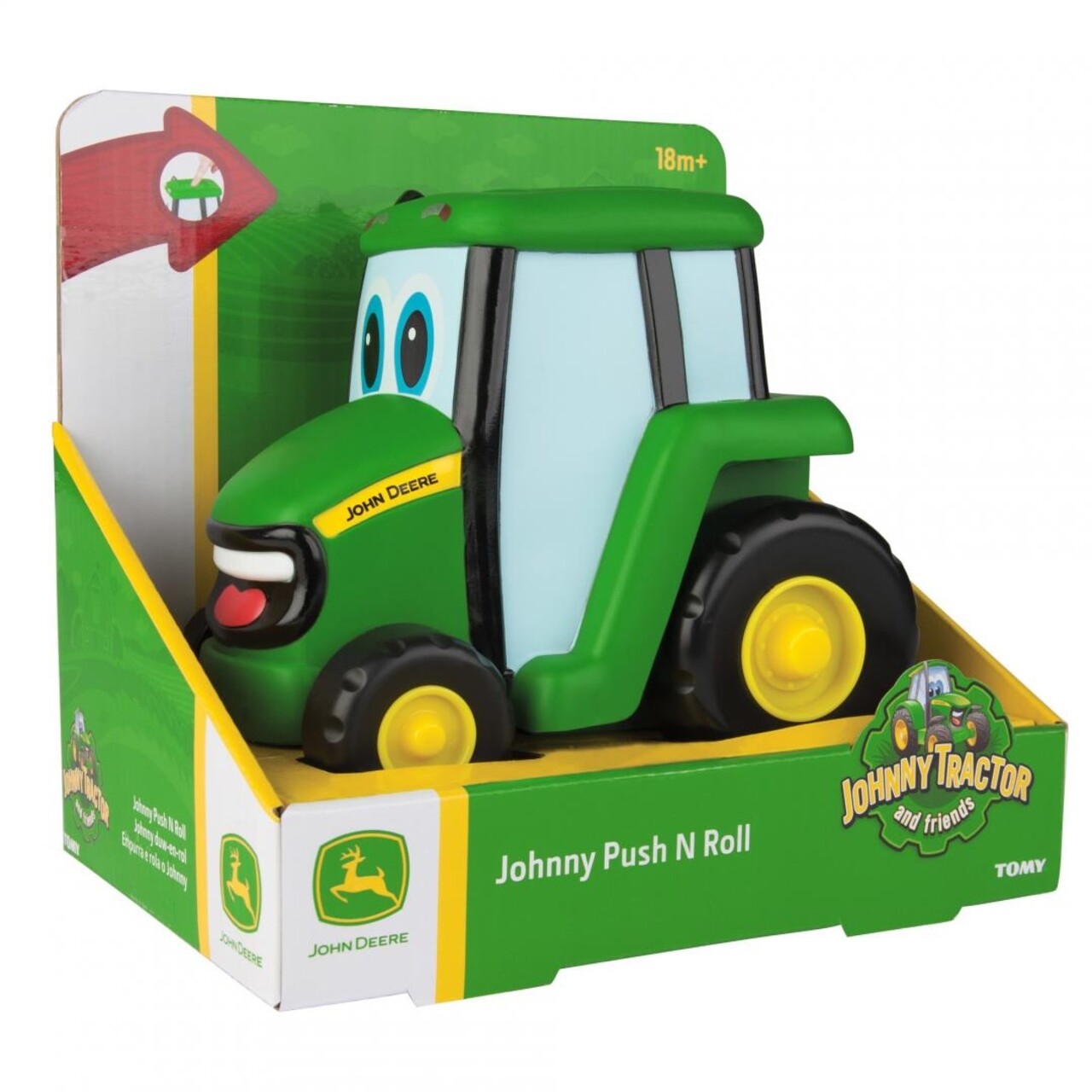 Johnny Játék Traktor, John Deere, zöld