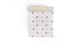 Beverly Hills Polo Club Gumis lepedő, 90x190 cm, 100% ranforce pamut, BHPC 004, piros