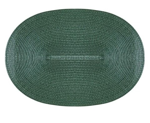Hawaii tányértartó, Ambition, 30x45 cm, műanyag, sötétzöld