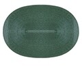 Hawaii tányértartó, Ambition, 30x45 cm, műanyag, sötétzöld