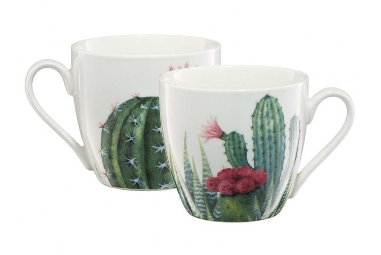 Cactus Aloes Bögre, Ambition, 510 Ml, Porcelán, Színes