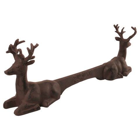 Esschert Cipőtisztító, Deer, 8.2 x 42.4 x 14.4 cm, kovácsoltvas