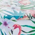 Doboz Flamingo fedéllel, Meng Creations, 16,5x15,5 cm, fém