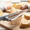 Kutway Kenyérvágó kés állítható vágásvezetővel, InnovaGoods, 34.6 cm, rozsdamentes acél