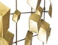 3D Abstract Fali dekoráció, Mauro Ferretti, 90.5x3.5x50 cm, vas