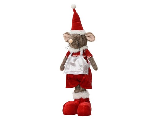Boy mouse Dísz, Decoris, 12x9x45 cm, poliészter, színes