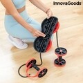 Twabanarm InnovaGoods hasi görgő forgó tárcsákkal, gumiszalaggal és gyakorlatvezetővel