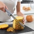 Kutway Kenyérvágó kés állítható vágásvezetővel, InnovaGoods, 34.6 cm, rozsdamentes acél