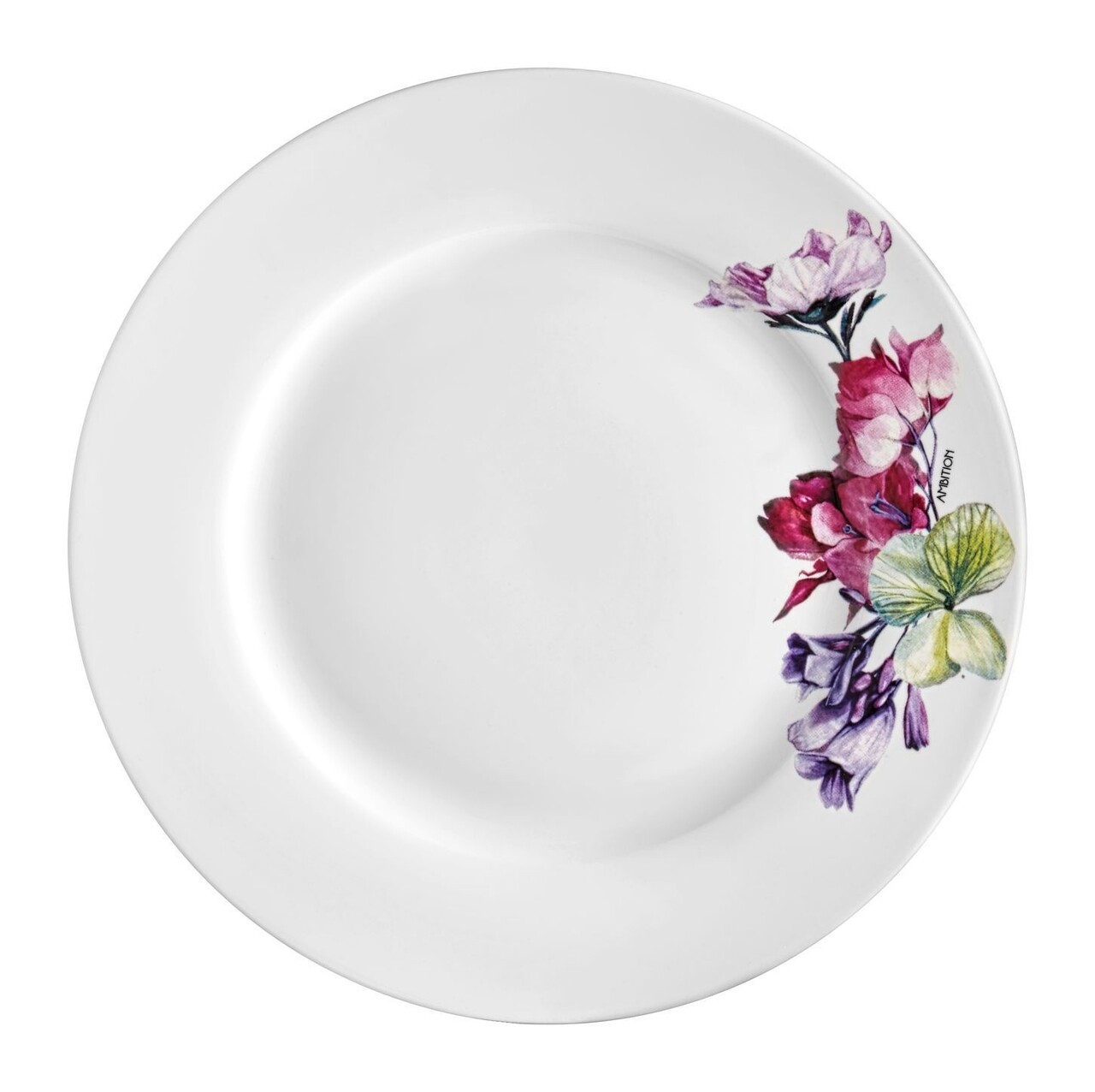 Garden Desszertes tányér, Ambition, porcelán, 19 cm, színes
