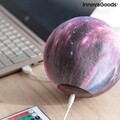Lámpa LED Galaxy Galaxy újratölthető Galighty InnovaGoods, RGB, távirányítóval, 14x14x19 cm