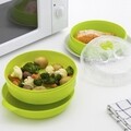 InnovaGoods Steamer mikrohullámú gőzfőző, 22 x 17 cm, polipropilén