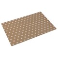 Stars Beige Tányértartó, Versa, 43 x 28 cm, polipropilén