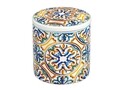 Tárolófedeles konténer, Medicea, Brandani, Ø10x10 cm porcelán