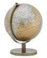 Globe Orange Fénydekoráció, Mauro Ferretti, Ø20x28 cm, aranyszín/ezüstszín