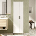 Yurudesign Konyhai szekrény, 50.4x35.7x165 cm, PAL, fehér