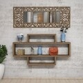 Lotto Fali polc, Puqa Design, 120x14x65 cm, antracit