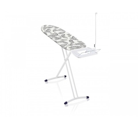 Vasalódeszka állvánnyal, Leifheit Air Board M Solid Plus, 38 x 120 cm, piros