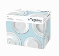 Tognana 18 darabos Étkészlet, Olimpia Web, porcelán, fehér/tengerkék