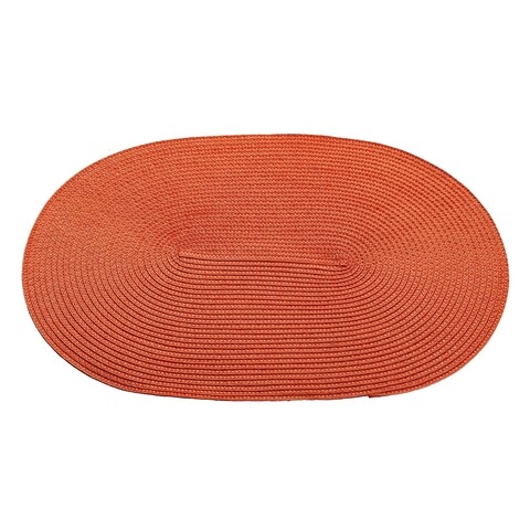 Oval Tányértartó, Versa, 45 x 30 cm, nejlon, narancssárga