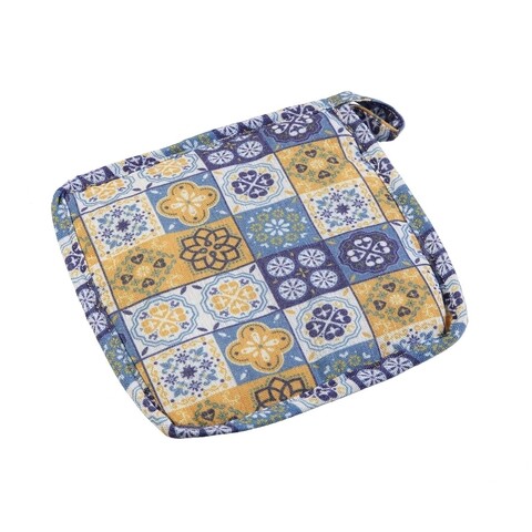 Mandala Yellow Forró edény alátét, Versa, 20x20 cm, textil anyag