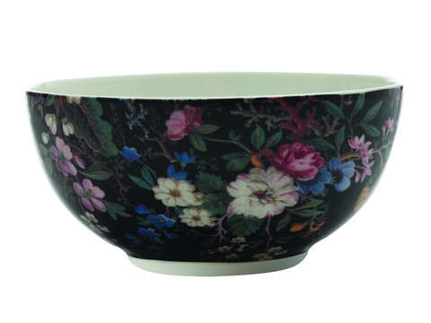 Tál, Maxwell & Williams, Midnight Blossom, 850 ml, porcelán, többszínű