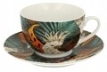 Cackatoo Csésze kistányérral, Duo, 250 ml, porcelán, sokszínű