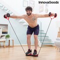 Twabanarm InnovaGoods hasi görgő forgó tárcsákkal, gumiszalaggal és gyakorlatvezetővel