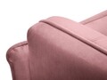 Canna Fotel, Mazzini Sofas, 90x100x88 cm, bársony, rózsaszín