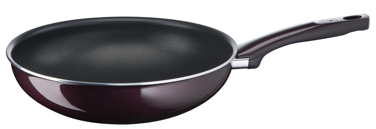 Wok Serpenyő, Tefal, Resist Intense, 28 Cm Ø, Alumínium