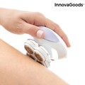 InnovaGoods LED-es 4 fejű, fájdalommentes, újratölthető epilátor, 9x7x6 cm