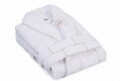 Beverly Hills Polo Club Unisex fürdőköpeny, 100% pamut, S/M, White/Beige