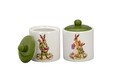 Rabbit 2 db Tároló, Hermann Bauer, 9,2x12 cm, porcelán, sokszínű