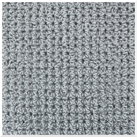 Finnturf Bejárati szőnyeg, Decorino, 91x300 cm, polietilén, szürke