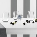4 db-os pohár készlet, Villeroy & Boch, Colorful Life Cozy Grey, 420 ml, kristályüveg, szürke