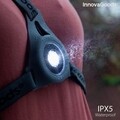 Safelt InnovaGoods Sport hám LED fényekkel , USB, szürke/fekete