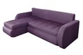 Siena Purple Megfordítható sarokkanapé 243x141x81 cm tárolóládával