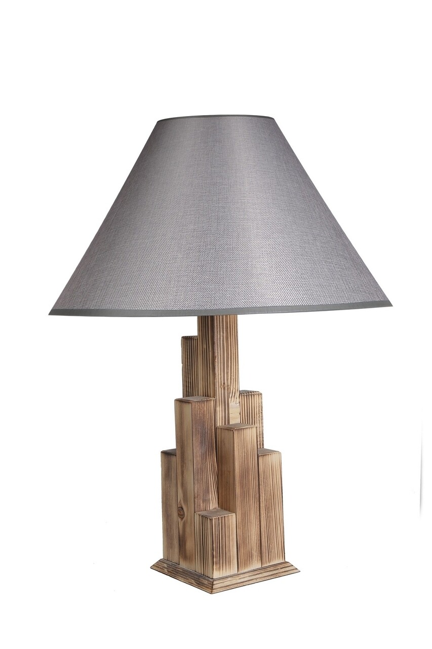 Luin Éjjeli Lámpa, 8300-3M, E27, 60 W, Fa/textil