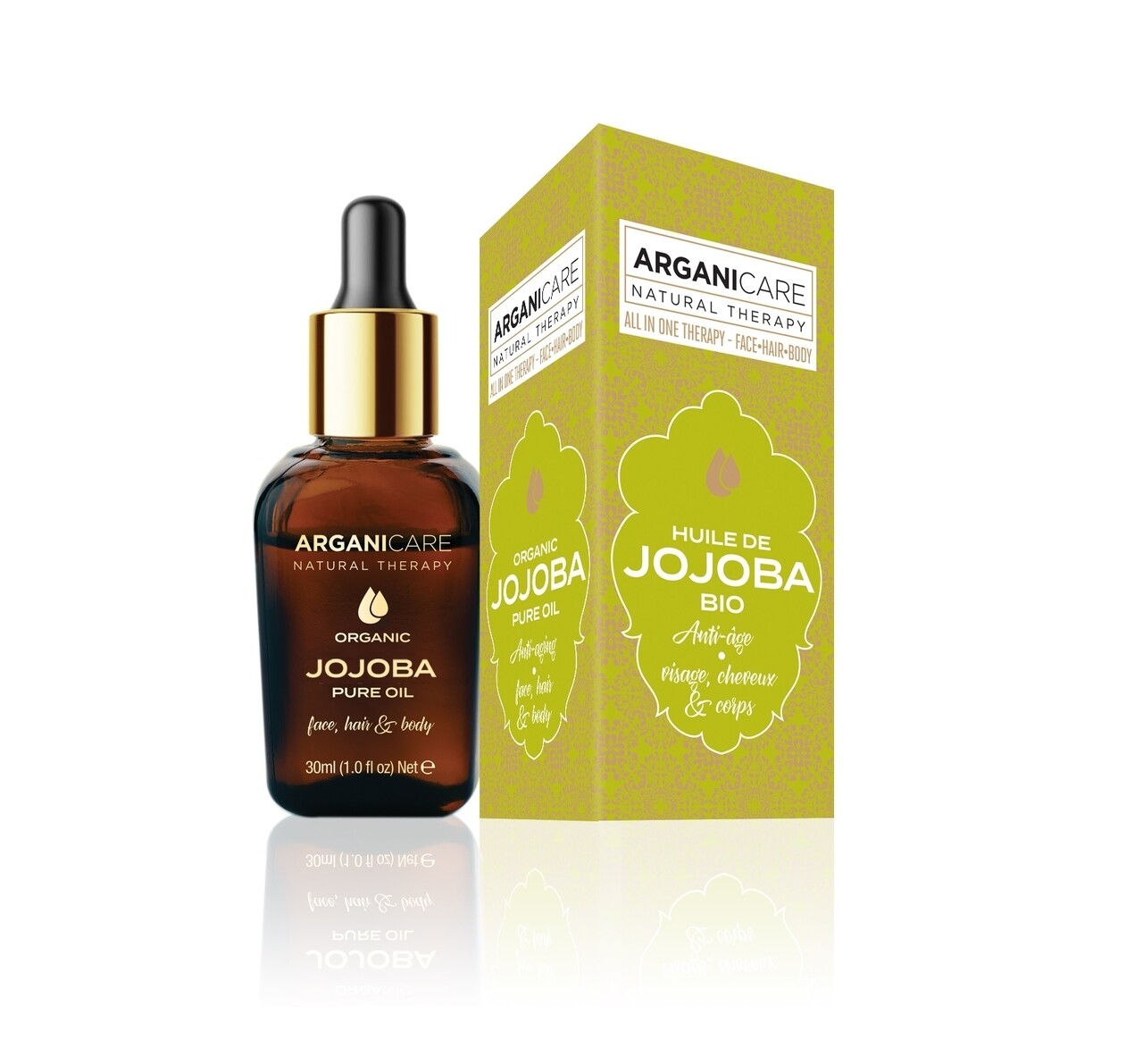 Bio Jojobaolaj 3 Az 1-ben Arganicare, 30 Ml